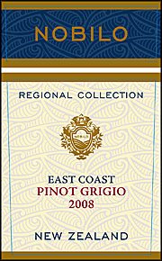 Nobilo 2008 Regional Collection Pinot Grigio